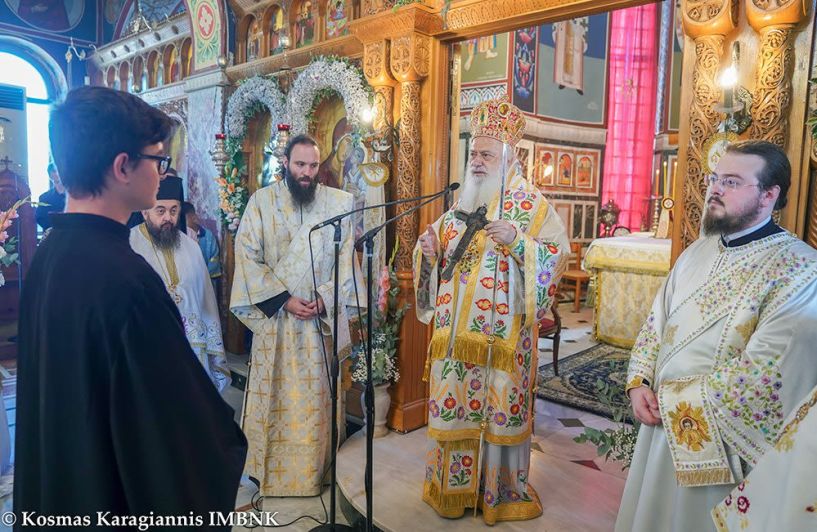 Πανηγύρισε ο Ιερός Ναός της Αγίας Παρασκευής Μελίκης - Χειροθεσία Αναγνώστου