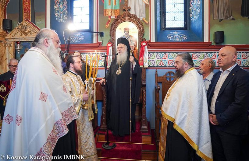 Πανηγυρίζει ο Ναός της Αγίας Τριάδος στο Πανόραμα Βεροίας