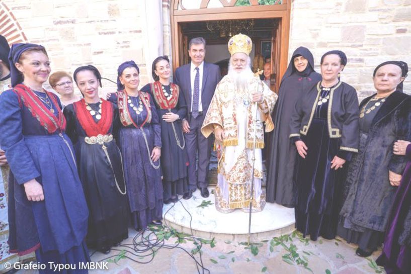 Με μεγάλη λαμπρότητα η γιορτή των Αγίων Πάντων στο ομώνυμο μοναστήρι