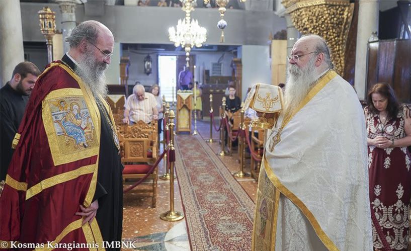 Εορτασμός του Αγίου Αθηναγόρου στη Βέροια