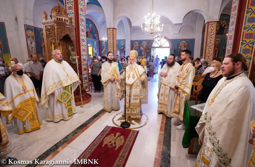 Οι Φαρασιώτες του Πλατέος τίμησαν τον Άγιο τους