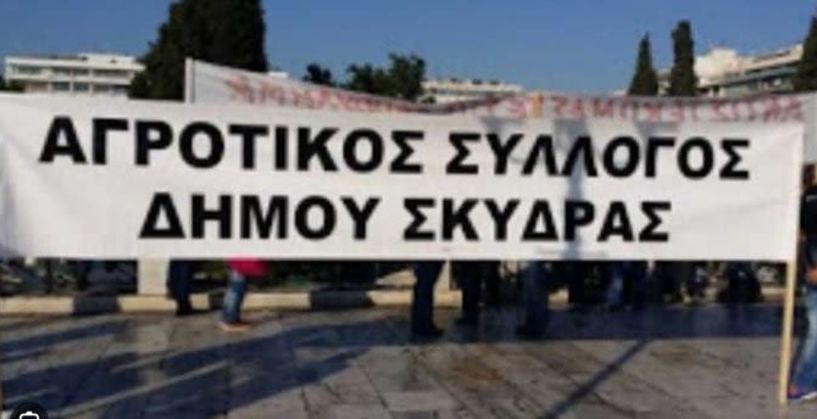 Αγροτικός Σύλλογος Σκύδρας: Κλείσιμο δρόμων με τρακτέρ ή ασυγκόμιστους καρπούς, εάν δεν πάρουμε 60 λεπτά στο βιομηχανικό ροδάκινο 