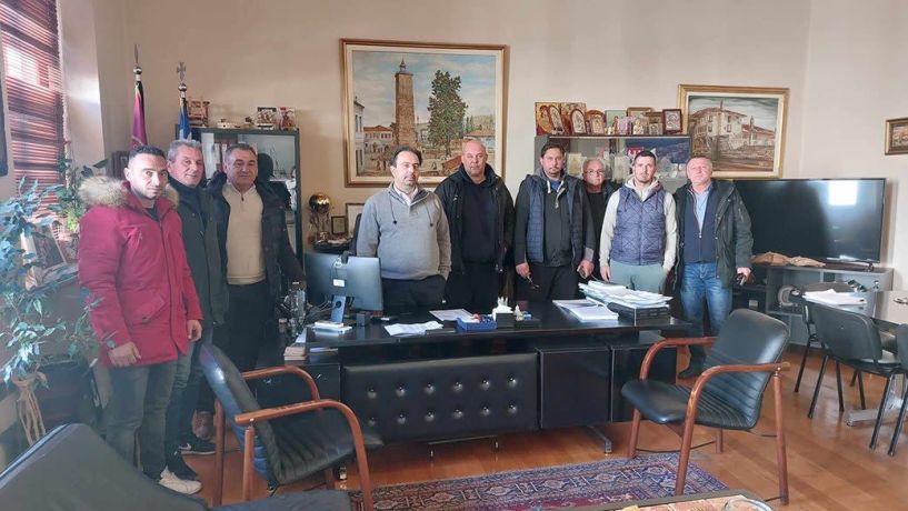 Με τον Αγροτικό Σύλλογο Γεωργών Βέροιας συναντήθηκε ο Δήμαρχος Κ. Βοργιαζίδης