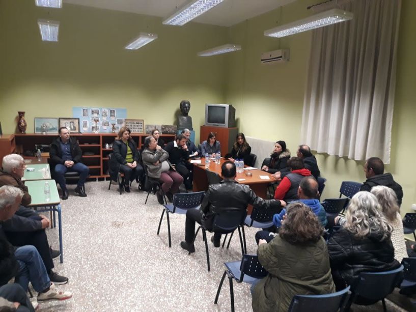Ολοκληρώθηκε  ο πρώτος κύκλος  ανοιχτών συνελεύσεων  της Δημοτικής  Κοινότητας Βέροιας