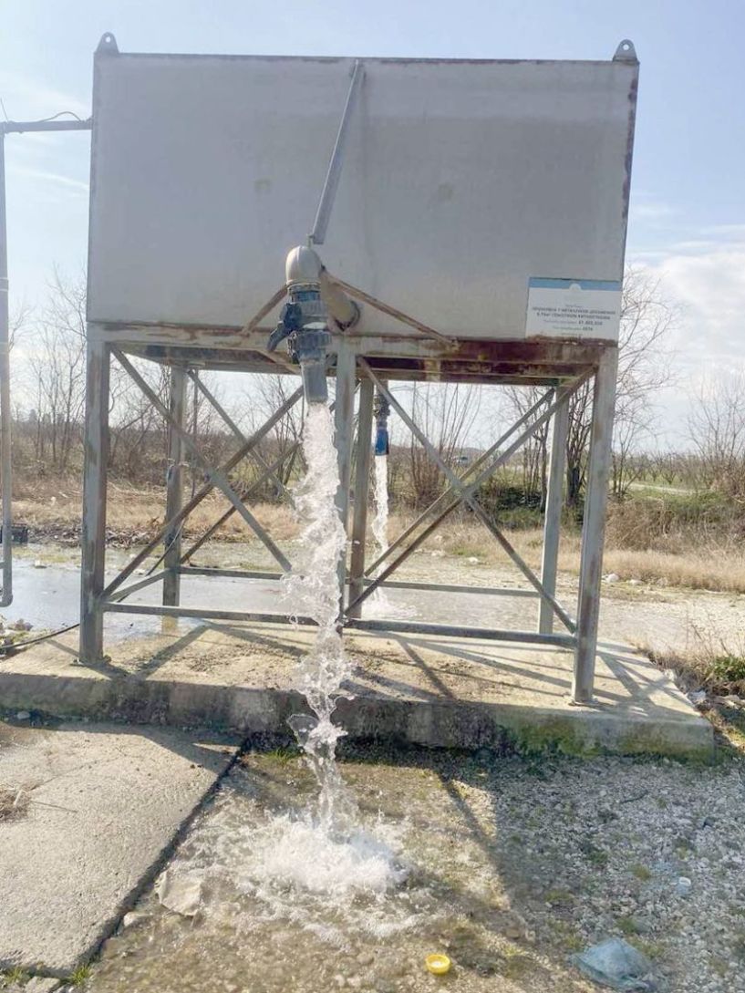 Αποκαταστάθηκε η βλάβη  στο γεμιστικό  Αγγελοχωρίου Νάουσας