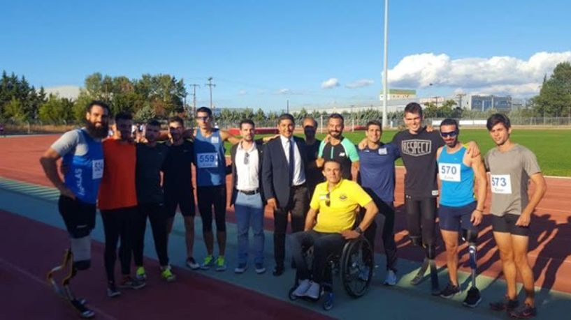O Λευτέρης Αυγενάκης στην ημερίδα Αγώνων Στίβου ΑμεΑ
