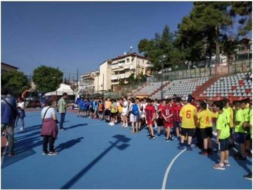 Σχολικοί αγώνες ΑθλοΠΑΙΔΕΙΆΣ Καλαθοσφαίρισης Δημοτικών Σχολείων περιοχής Βέροιας   