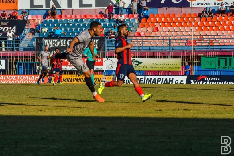 Football league . Πρώτη αγωνιστική Βέροια- Διαγόρας  0-0 