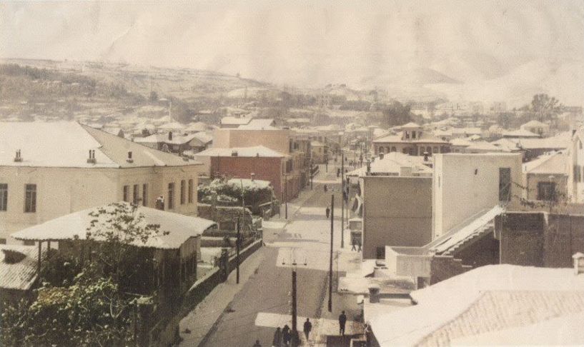 ΜεΜιαΜατια Βέροια, οδός Μητροπόλεως, χιονισμένη