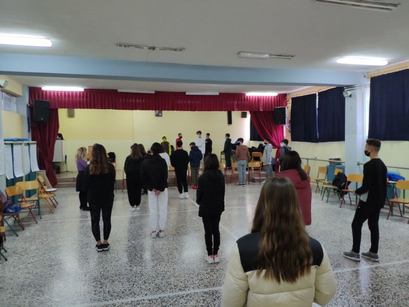 Βιωματικά Εργαστήρια για τη Διαφορετικότητα στο 3ο ΓΕΛ Βέροιας - Υλοποιήθηκαν από την Κοινωνική Λειτουργό της Κοινωνικής Υπηρεσίας  του Δήμου Βέροιας, Φωτεινή Τερζή