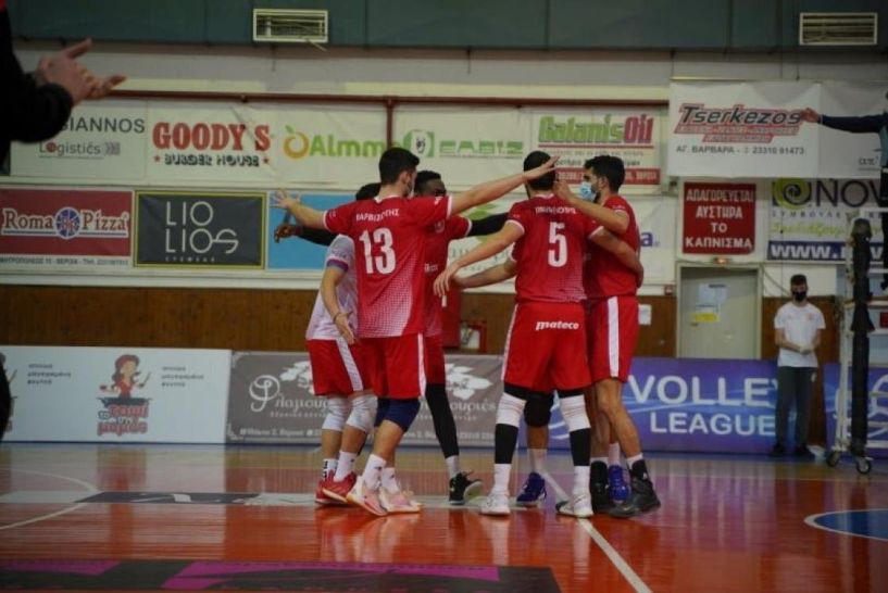 Volley League. Με νίκη 3-0 σετ επί του ΟΦΗ επέστρεψε η ομάδα του Φιλίππου Βέροιας 