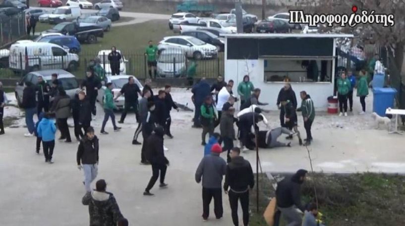 Εικόνες ντροπής σε αγώνα της Α' κατηγορίας της ΕΠΣ Ημαθίας