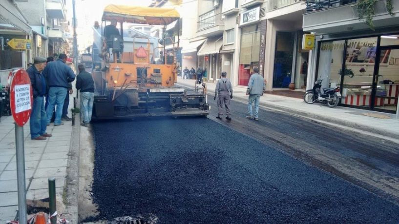 Άσφαλτος και στη Βύρωνος