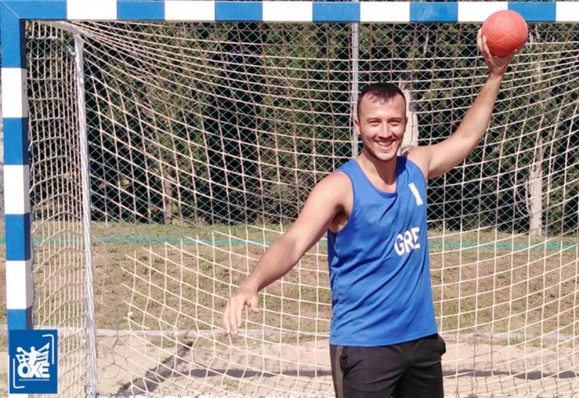Την εστία της Εθνικής Beach Handball Ανδρών θα υπερασπιστεί ο Μπουμπουλέντρας του Ζαφειράκη Νάουσας