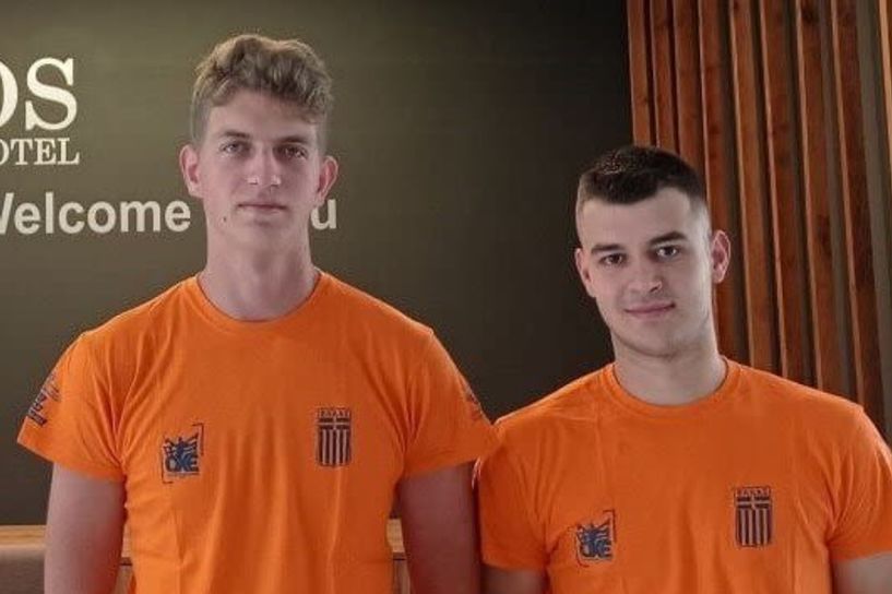 Στη Βάρνα για το πανευρωπαϊκό beach handball Γιώργος Δάιος  και Σπύρος Μπιλιούρης 