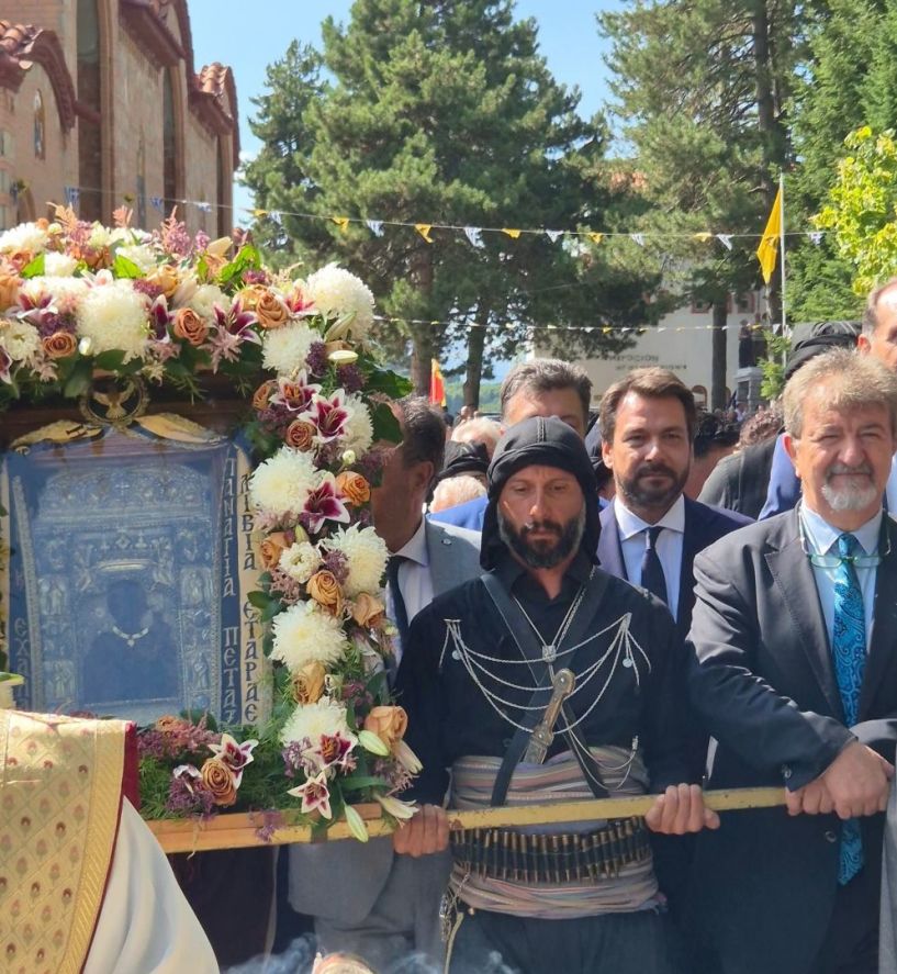 Τάσος Mπαρτζώκας: Με πίστη και κατάνυξη στη γιορτή της Παναγίας – Στις εκδηλώσεις στο Σέλι και στην Παναγία Σουμελά