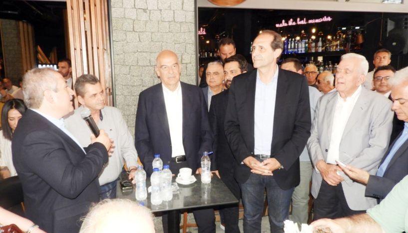 Ν. Δένδιας: Επισκέψεις, βόλτα στην παλιά πόλη της Βέροιας και ομιλία για Μακεδονία και δυνατή ΝΔ στις ευρωεκλογές