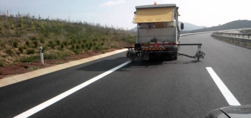 Εργασίες διαγράμμισης μέχρι τέλος καλοκαιριού 2020 στην Εγνατία Οδό