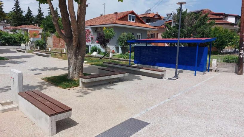  Παραδόθηκε διαμορφωμένη η Πλατεία της Πατρίδας