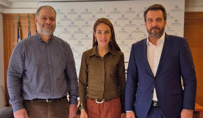 Δήμος Νάουσας: Παρουσίαση του φιλόδοξου σχεδίου «Νήμα» στην Υπουργό Δόμνα Μιχαηλίδου