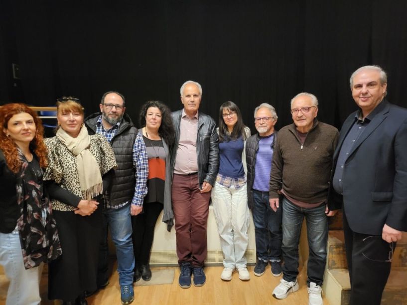 Το νέο Δ.Σ. του Oμίλου Φίλων Θεάτρου & Τεχνών Βέροιας