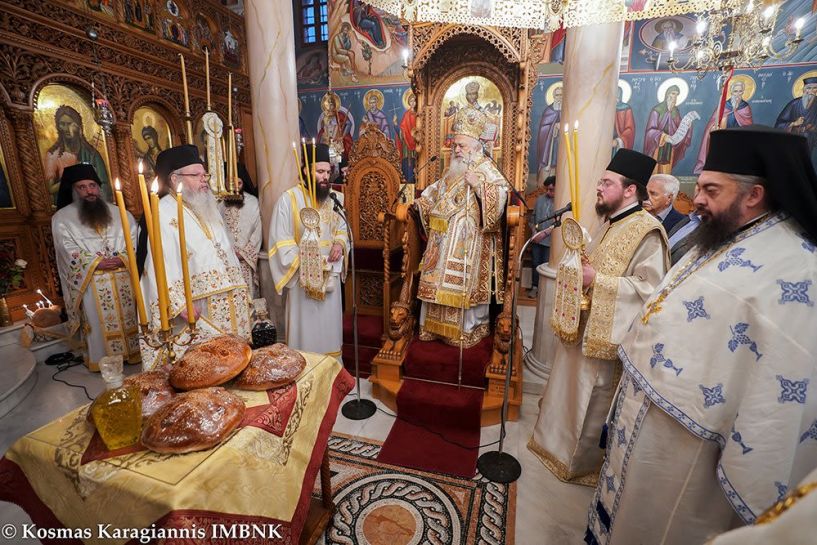 Πανηγυρίζει η ιστορική Μονή της Παναγίας Δοβρά. Χειροθεσία Αρχιμανδρίτου