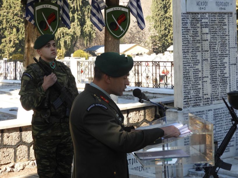 Μνημόσυνο για τους πεσόντες υπέρ Πατρίδας, στο Στρατιωτικό Νεκροταφείο της Βέροιας (φωτο)