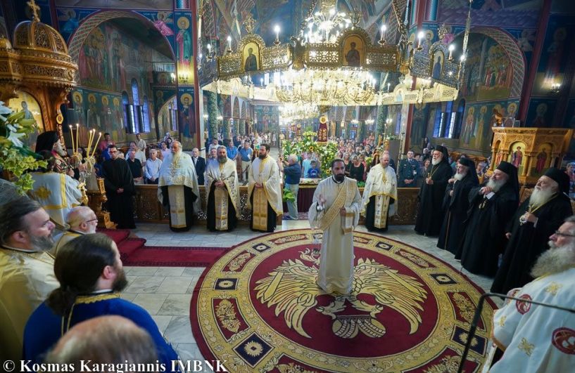 Με λαμπρότητα τα Εγκώμια της Υπεραγίας Θεοτόκου στην Αλεξάνδρεια Ημαθίας. (ΦΩΤΟ)