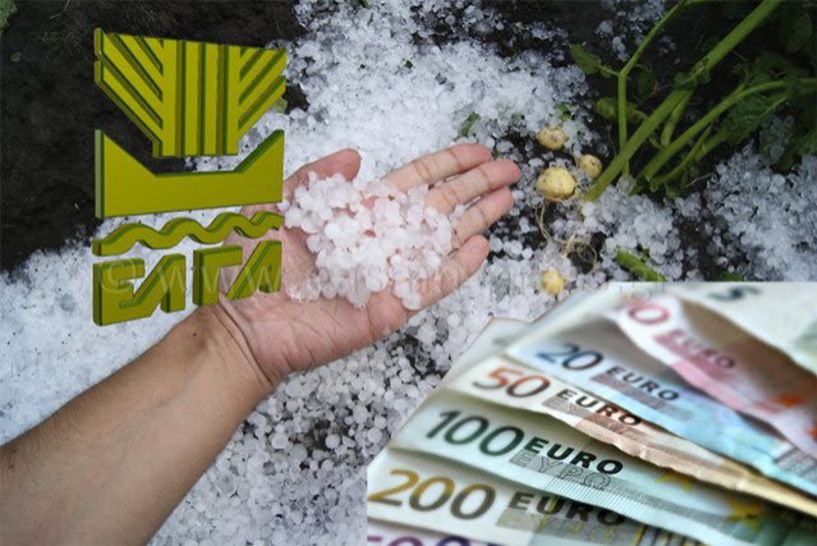 Εκτιμήσεις για ζημιές  από χαλάζι στον Κοπανό