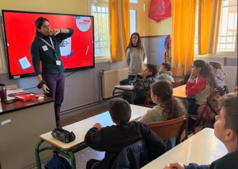 «Δράση για την Υγεία και την Υγιεινή της Έμμηνου Ρύσης» στο Δημοτικό Σχολείο Σταυρού