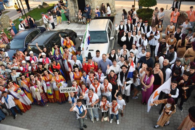 Εντυπωσιακή έναρξη του 27ου Διεθνούς Φεστιβάλ CIOFF ΠΥΡΣΟΥ ΝΑΟΥΣΑΣ