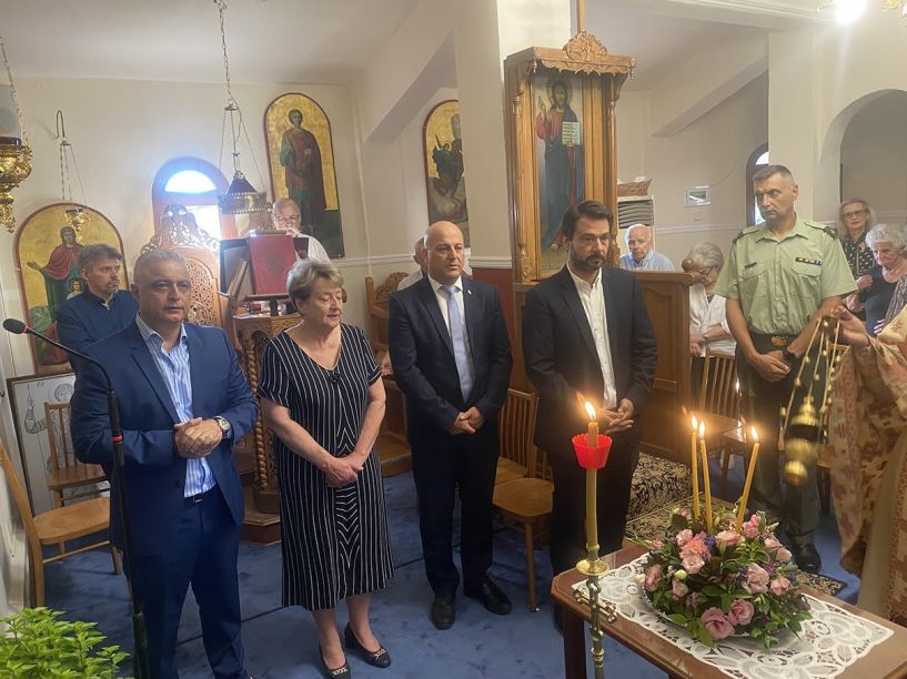 Η εορτή της  Υψώσεως  του Τιμίου Σταυρού  στο Γηροκομείο Βέροιας