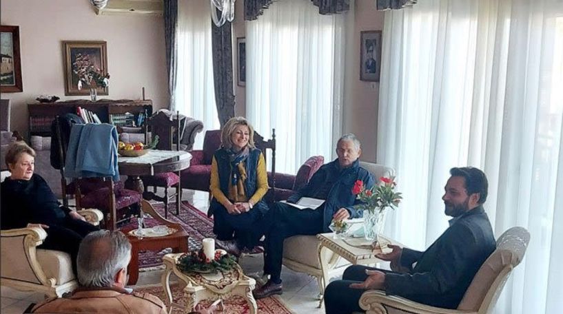 Επίσκεψη του βουλευτή Ημαθίας της Ν.Δ. Αναστάσιου Μπαρτζώκα στο Γηροκομείο Βέροιας