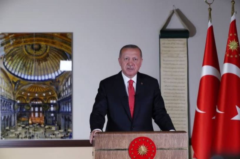 Το χαβά του ο Ερντογάν: Ζήτημα της Τουρκίας η Αγία Σοφία