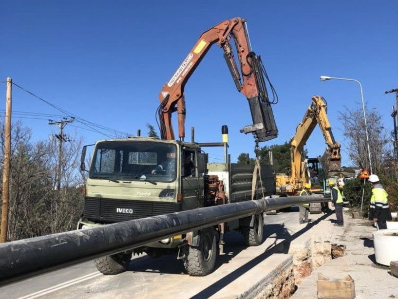 Τροποποίηση κυκλοφοριακών ρυθμίσεων στην Αλεξάνδρεια λόγω κατασκευής αγωγού φυσικού αερίου