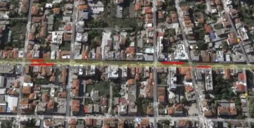 Εργασίες σε τμήμα της οδού Δ. Βετσοπούλου στην Αλεξάνδρεια