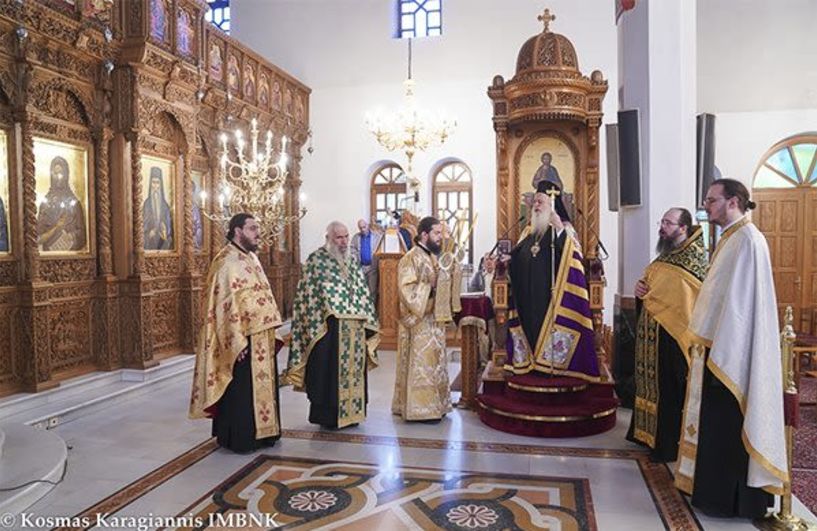 Εσπερινός Σταυροπροσκυνήσεως και ομιλία από τον Ιερομ. Βενέδικτο Νεοσκητιώτη στη Νάουσα