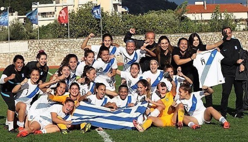 Εθνική κορασίδων. Αφιέρωσαν τη νίκη στην τραυματία Αναστασία Σιδηροπούλου