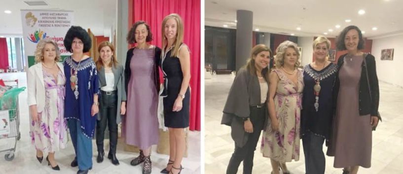 Ευχαριστήριο προς την θεατρική ομάδα “Δρυάδες & Θεατρομπόμπιρες” για τη μεγάλη συνεισφορά τους στο Κοινωνικό Παντοπωλείο του Δήμου