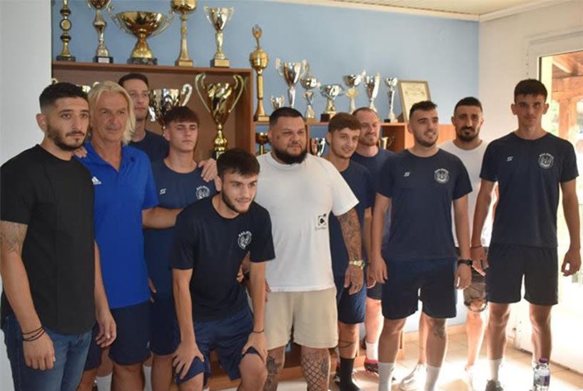Σε κλίμα αισιοδοξίας η παρουσίαση των νέων αποκτημάτων του ΦΑΣ Νάουσα