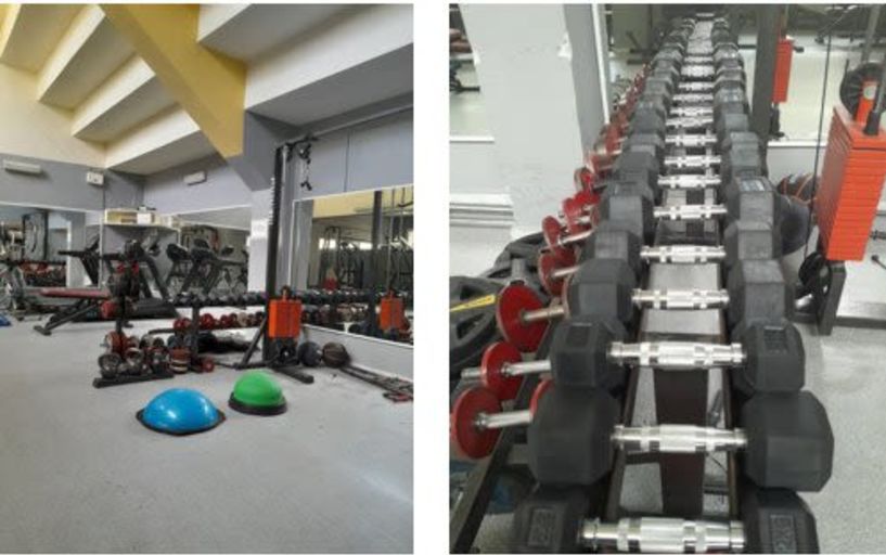 Εκσυγχρονίζεται και είναι διαθέσιμη για το κοινό η αίθουσα του Φιλίππειου κλειστού γυμναστηρίου