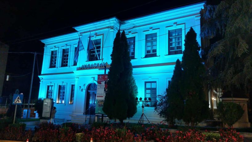 Συμμετοχή του Δήμου Βέροιας στη δράση φωταγώγησης για το Σύνδρομο Rett
