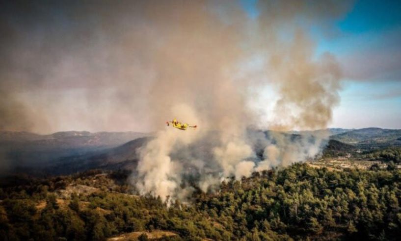 Λιτόχωρο: Μία σύλληψη για τη μεγάλη φωτιά που έκαψε και ένα σπίτι