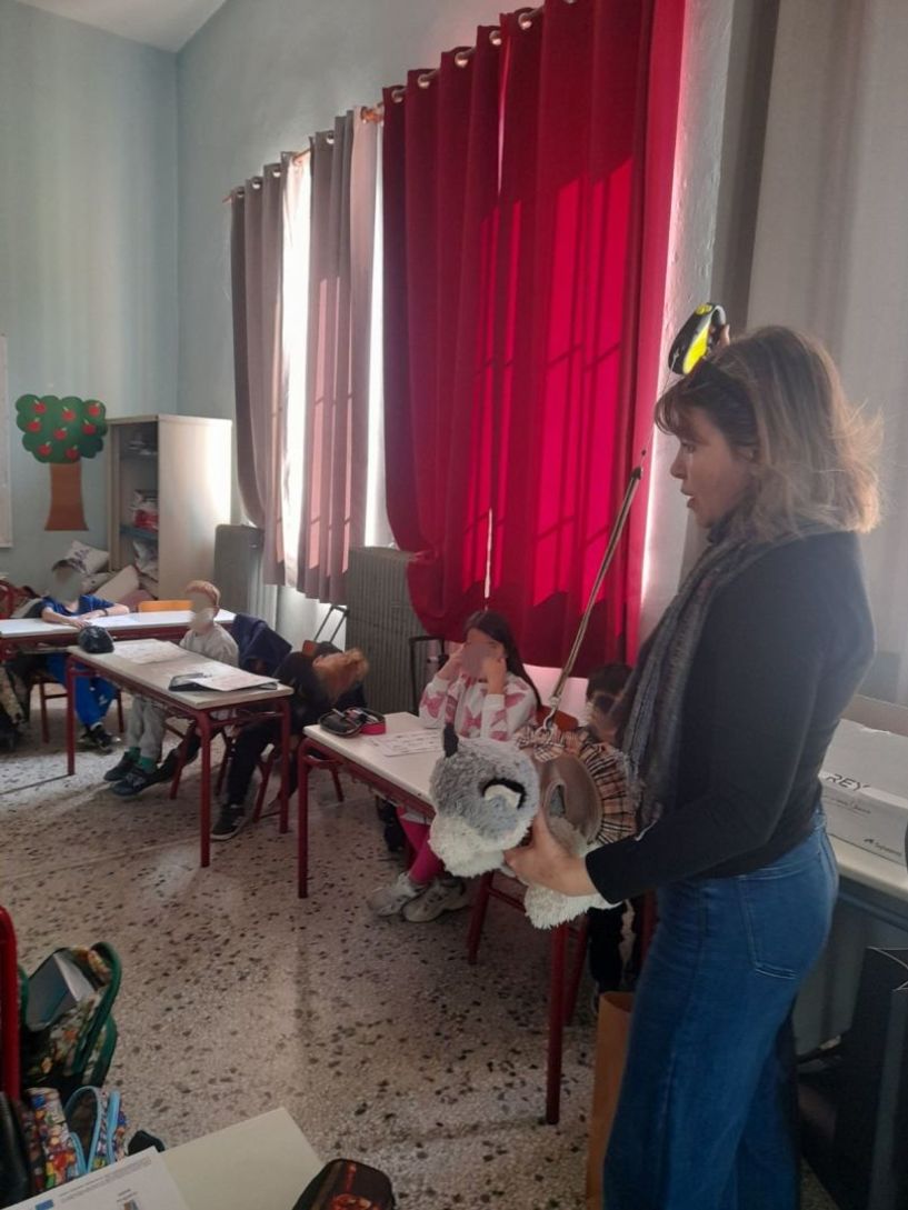 Δράση του Δήμου Βέροιας για την  συνύπαρξη ανθρώπων και ζώων,  στο 1ο Δημοτικό Σχολείο Μακροχωρίου