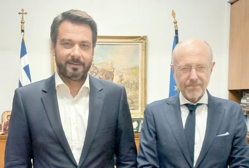 Ο Τάσος Μπαρτζώκας στο Υπουργείο Υγείας, για τη δημιουργία Πολυδύναμου Κέντρου Πρόληψης Εξαρτήσεων στην Ημαθία