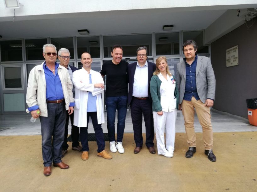 Επίσκεψη του  υποψηφίου Δημάρχου Αντώνη Μαρκούλη σε Νοσοκομείο και ΟΚΑΝΑ   