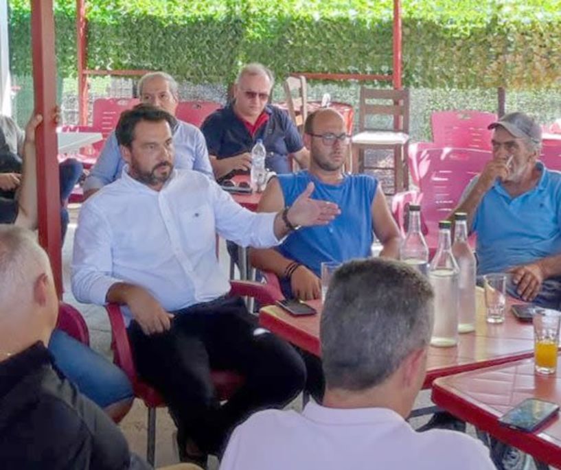 Τάσος Μπαρτζώκας: Επιτακτική ανάγκη για άμεση στήριξη στους αγρότες που είδαν την παραγωγή τους να καταστρέφεται