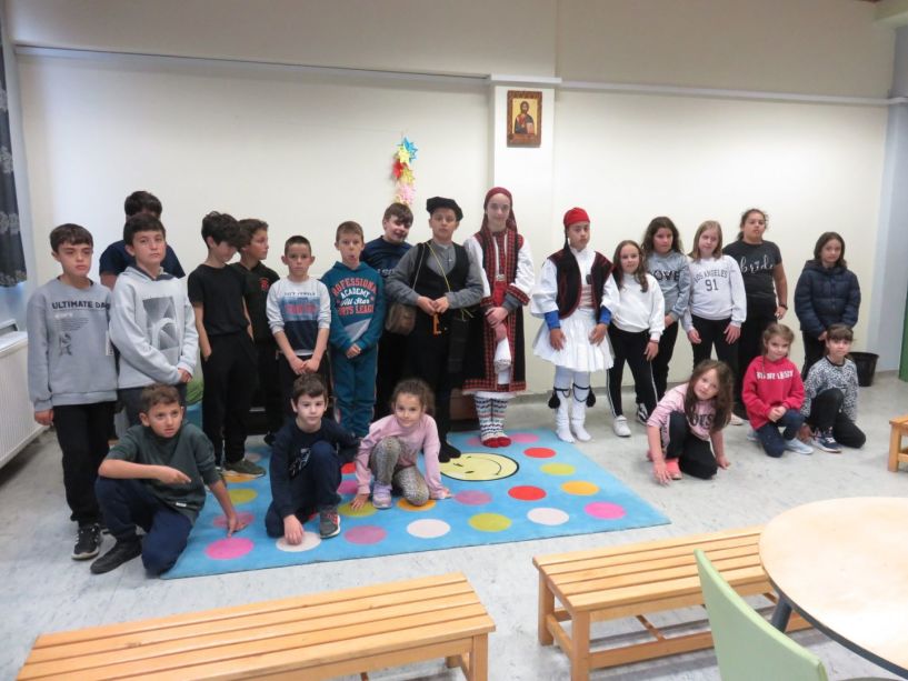Ευχαριστίες του Δημοτικού Σχολείου Ριζωμάτων - Δασκίου στον Σύλλογο Δασκιωτών Βέροιας 