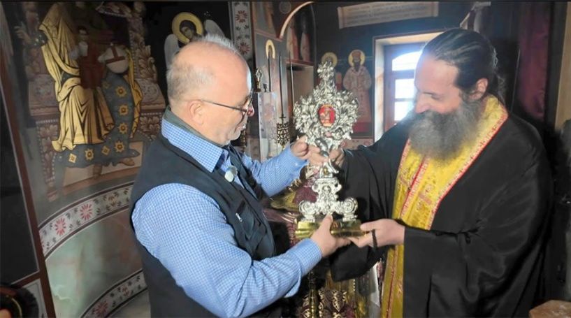 Το αγκάθι του Χριστού σιωπηλός μάρτυρας του Γολγοθά στον Αλιάκμονα -Σπάνιο κειμήλιο 2000 ετών στην Ιερά Μονή Θεοτόκου Καλλίπετρας 