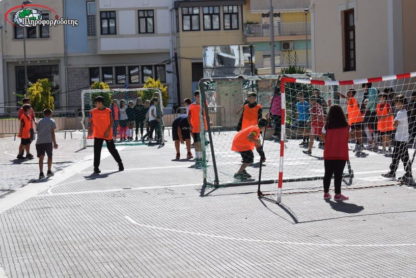 Γιορτή του χαντ μπολ στην Πλατεία Δημαρχείου από την Βέροια 2017 